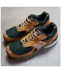 【 MADE IN USA  NEW BALANCE "M990 WG3" / TAN×GREEN 】アメリカ製 ニューバランス "M990 WG3" / タン×グリーン