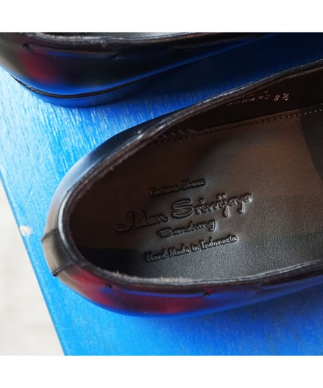 【 MEN'S  Jalan Sriwijaya  " TIRTA / 98811 " / BLACK 】ジャランスリウァヤ "98811 タッセルローファー" / ブラック