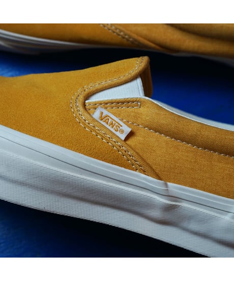 【 VANS ＂SLIPON REISSUE 98＂ / SALT WASH GOLD 】バンズ スリッポン リイシュー 98 / ソルト ウォッシュ ゴールド