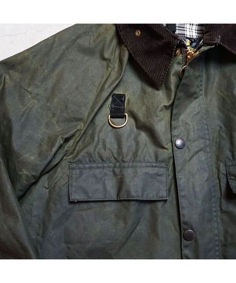 【 '89 BARBOUR SPEY / SAGE 】 89年製  バブアー 3ワラント スペイ   / セージ MEDIUM