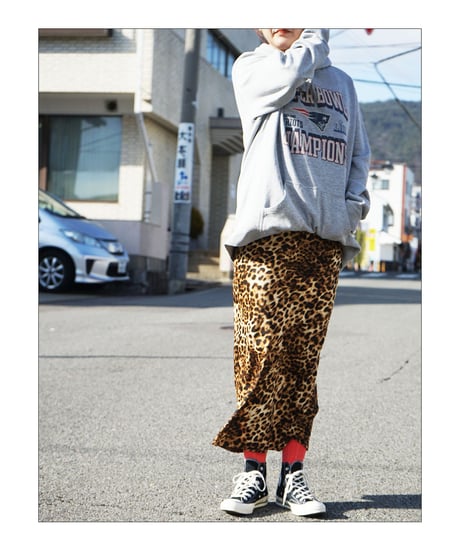 【 OBLADA “LEOPARD SKIRT” / LEOPARD】 オブラダ “レオパード スカート” / レオパード