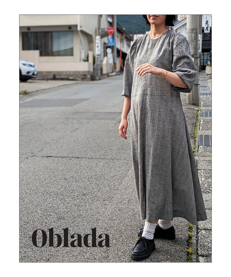 OBLADA “CLASSIC DRESS CHECK” / CHECK 】 オブラダ “