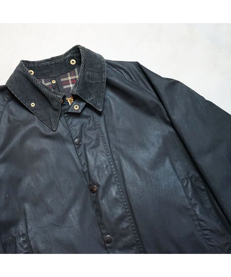 【 '96 BARBOUR BEAUFORT / NAVY 】 96年製  バブアー 3ワラント  ビューフォート  / ネイビー 46