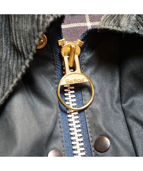 【 '96 BARBOUR BEAUFORT / NAVY 】 96年製  バブアー 3ワラント  ビューフォート  / ネイビー 46