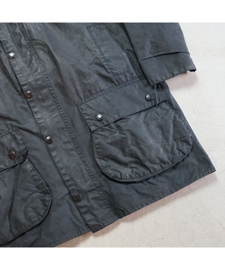【 '94 BARBOUR BORDER / NAVY 】 94年製  バブアー 3ワラント  ボーダー  / ネイビー 44