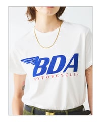 【 OBLADA “BDA MOTORCYCLE TEE” / WHITE 】 オブラダ “モーターサイクルTEE” / ホワイト