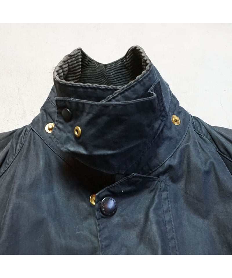 92 BARBOUR BEAUFORT / NAVY 】 92年製 バブアー 3ワラン