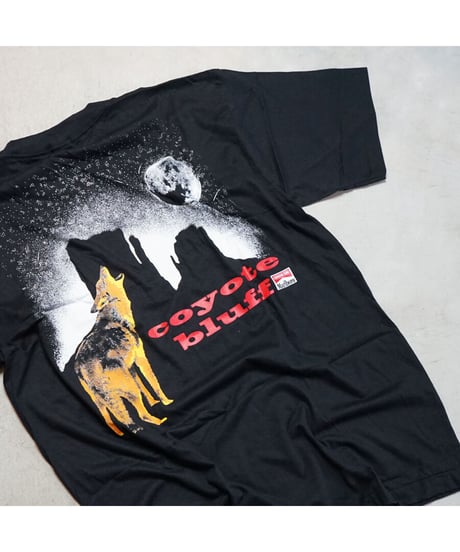 【 VINTAGE MARLBORO “COYOTE TEE” / BLACK 】  ヴィンテージ マルボロ "コヨーテ" TEE / XL