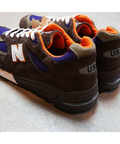 【 MADE IN USA  NEW BALANCE "M990 BR2" / BROWN×PURPLE 】アメリカ製 ニューバランス "M990 BR2" / ブラウン×パープル