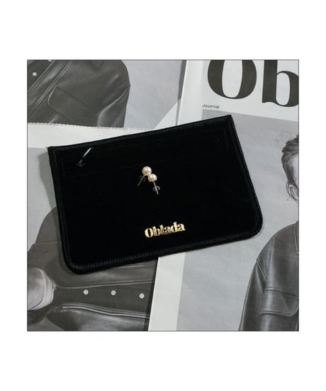 【 OBLADA “PEARL PIERCE” / WHITE 】 オブラダ “パール・ピアス” / ホワイト