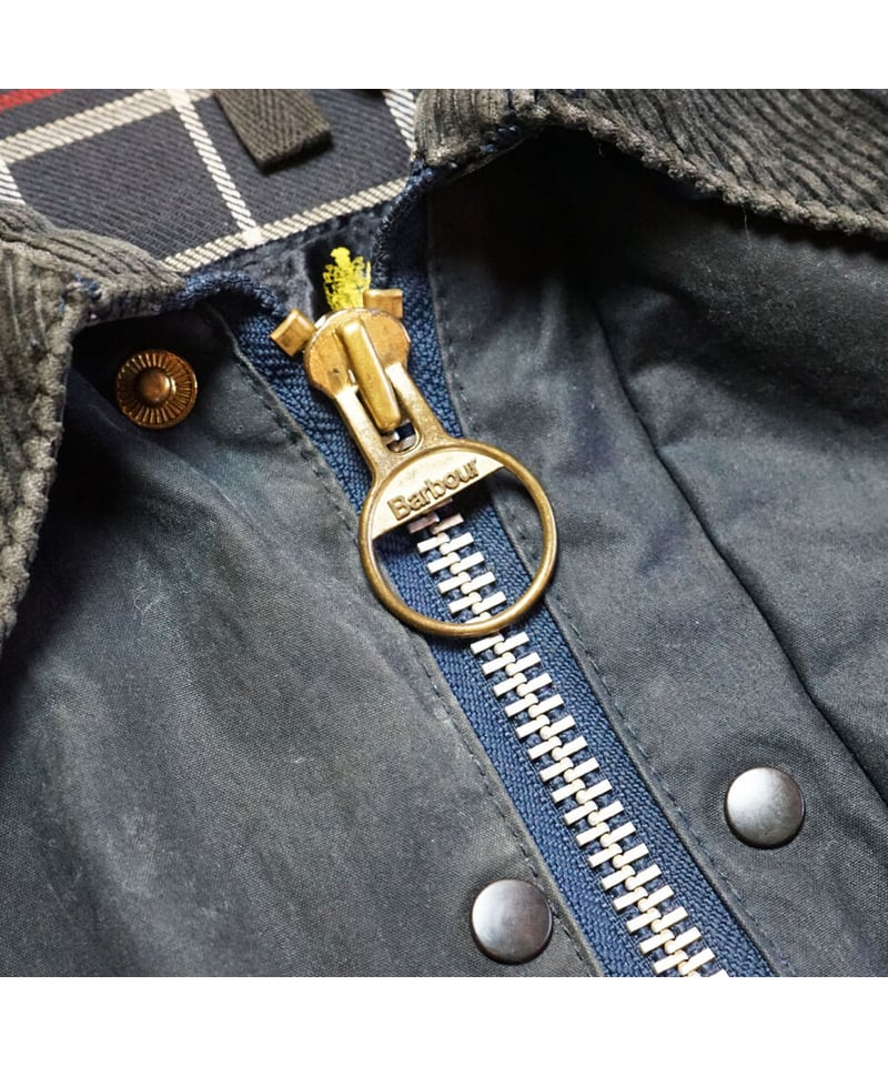 92 BARBOUR BEAUFORT / NAVY 】 92年製 バブアー 3ワラン