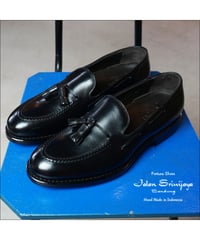 【 MEN'S  Jalan Sriwijaya  " TIRTA / 98811 " / BLACK 】ジャランスリウァヤ "98811 タッセルローファー" / ブラック