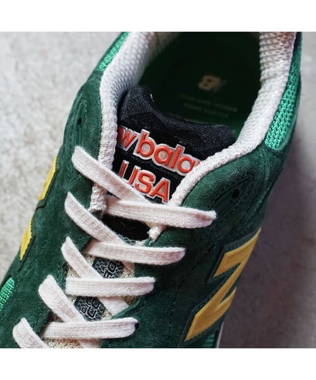 【 MADE IN USA  NEW BALANCE "M990 GG3" / GREEN×YELLOW 】アメリカ製 ニューバランス "M990 GG3" / グリーン×イエロー