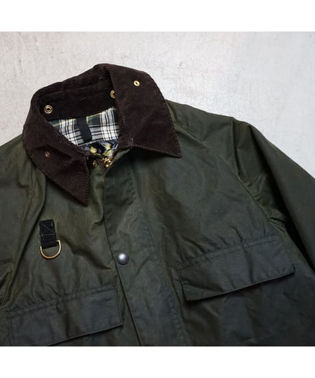 【 '89 BARBOUR SPEY / SAGE 】 89年製  バブアー 3ワラント スペイ   / セージ MEDIUM