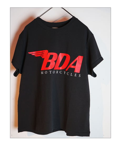 【 OBLADA “BDA MOTORCYCLE TEE” / BLACK 】 オブラダ “モーターサイクルTEE” / ブラック