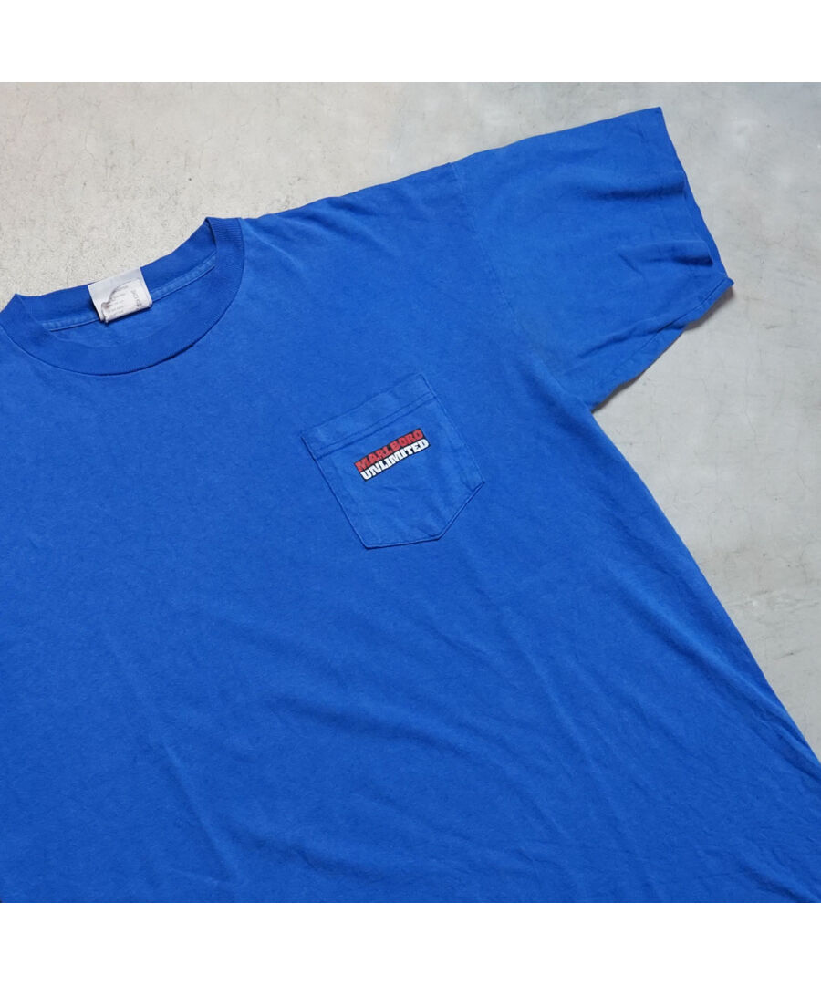 VINTAGE MARLBORO “COYOTE TEE” / BLUE 】 ヴィンテー