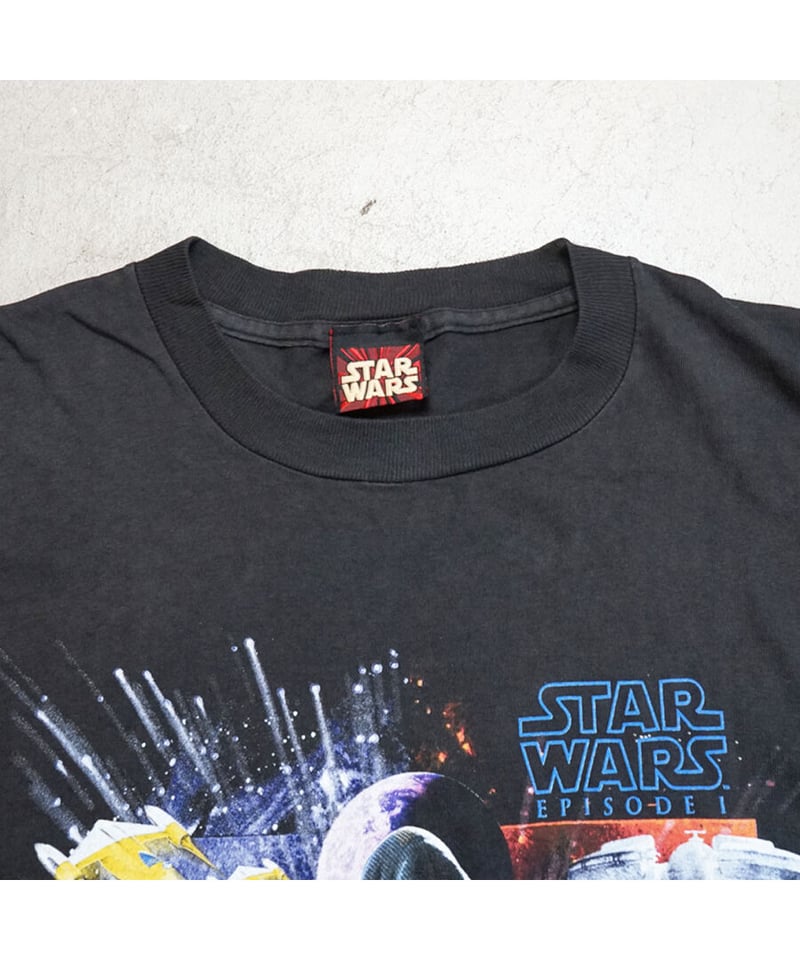 VINTAGE STAR WARS “EP1 TEE” / BLACK】 ヴィンテージ VINTAGE STAR WARS “EP1 TEE” / BLACK】 ヴィンテージ