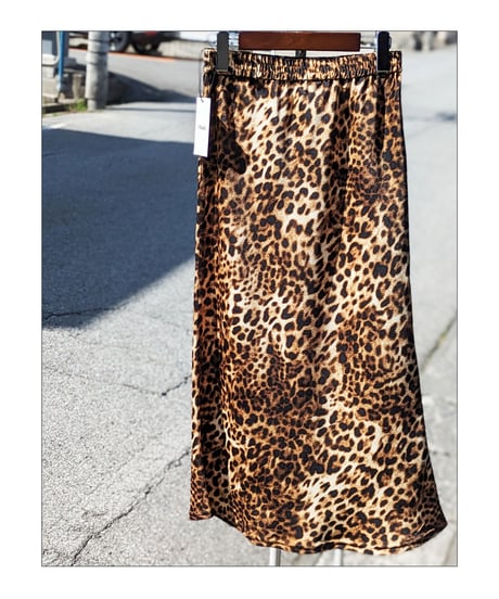 【 OBLADA “LEOPARD SKIRT” / LEOPARD】 オブラダ “レオパード スカート” / レオパード