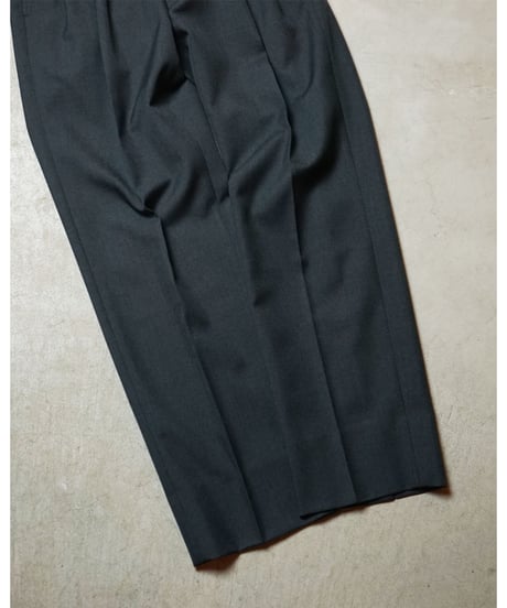 【 OBLADA “OFFICER PANTS” / GRAY 】 オブラダ “オフィサーパンツ” / グレー