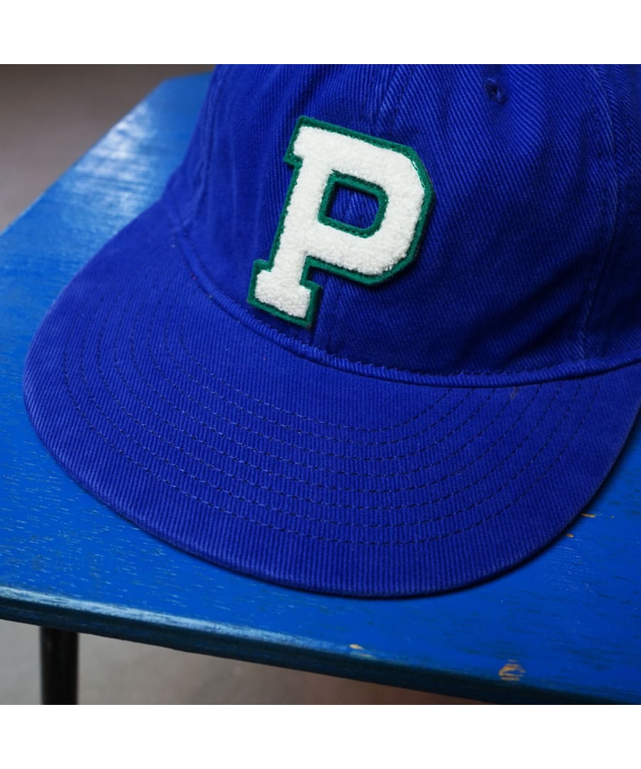 POLO RALPH LAUREN ＂TWILL BALL CAP / P＂ / BLUE