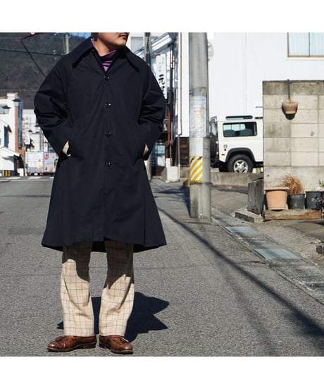 【 OBLADA “BLEAKE COAT” / NAVY 】 オブラダ “ブレイク・コート” / ネイビー