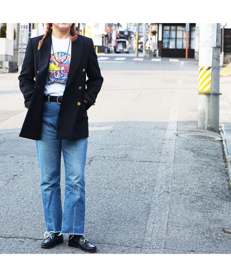 【 OBLADA “FITZ BLAZER” / BLACK 】 オブラダ “フィッツ・ブレザー” / ブラック