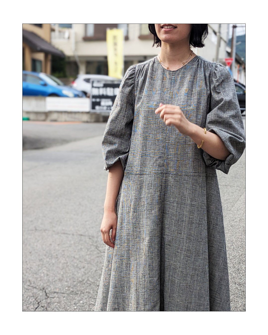 オブラダ Oblada クラシックドレス(チェック柄) fit=scale-down,w=1200