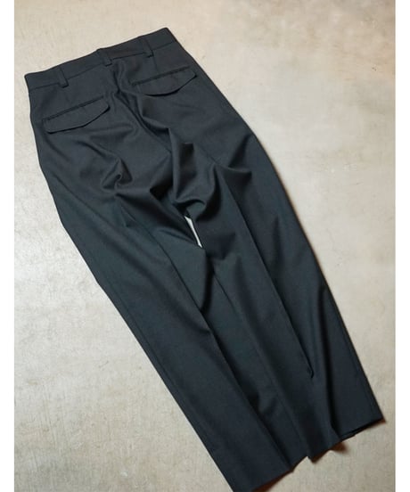 【 OBLADA “OFFICER PANTS” / GRAY 】 オブラダ “オフィサーパンツ” / グレー