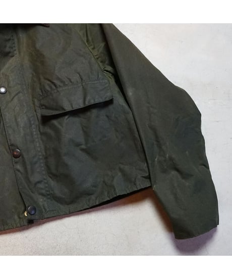 【 '89 BARBOUR SPEY / SAGE 】 89年製  バブアー 3ワラント スペイ   / セージ MEDIUM