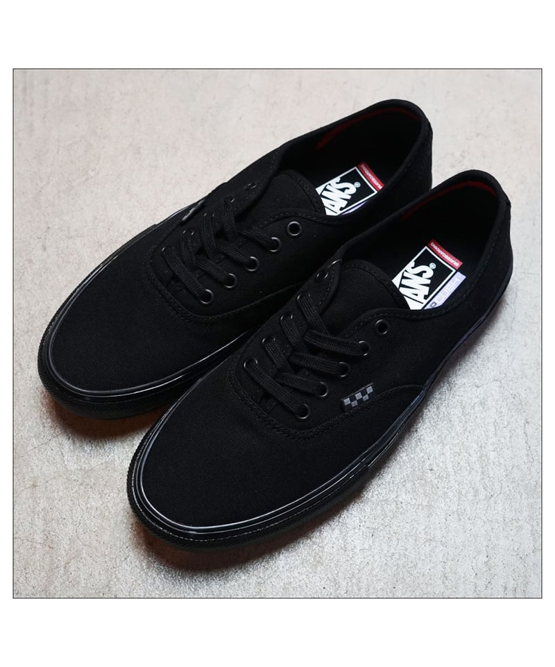 VANS SKATE AUTHENTIC ブラック US正規品 27cm AUTHENTIC（VANS） 毎日発送 バンズ スケート オーセンティック