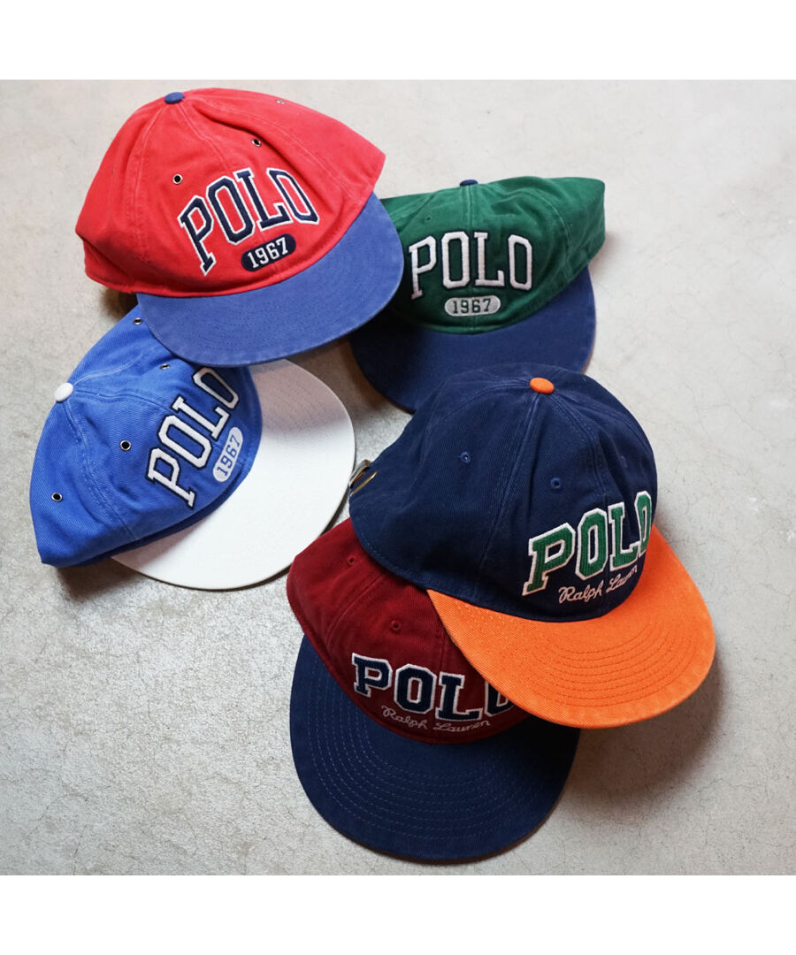 Polo by Ralph Lauren ホワイトキャップ 1967年デザイン Polo by Ralph Lauren ホワイトキャップ 1967年デザイン - メルカリ