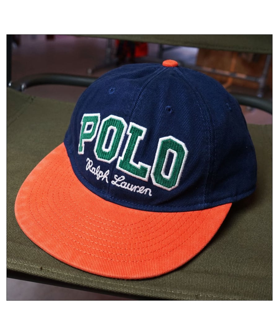 POLO RALPH LAUREN ＂TWILL BALL CAP / RL＂ / NAV