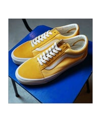 【 VANS ＂OLD SKOOL 36＂ / SALT WASH YELLOW 】バンズ オールドスクール リイシュー 98 / ソルト ウォッシュ イエロー