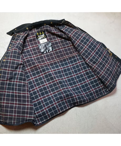 【 '96 BARBOUR BEAUFORT / NAVY 】 96年製  バブアー 3ワラント  ビューフォート  / ネイビー 46