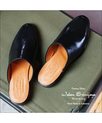 【 LADY'S  Jalan Sriwijaya  " OPERA SANDAL / 99056 " / BLACK 】ジャランスリウァヤ "99056 レザーサンダル" / ブラック