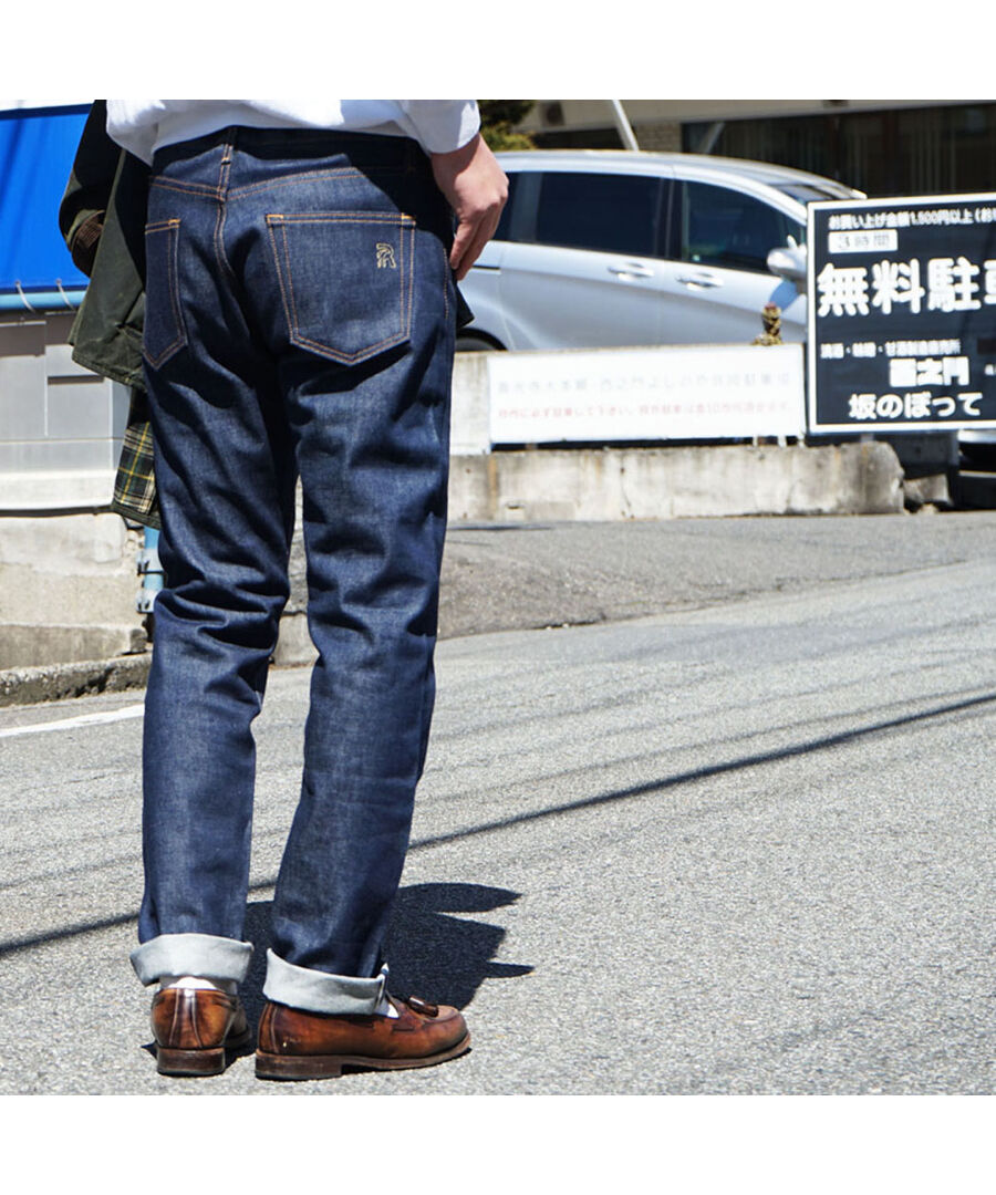 【 DEAD STOCK MADE IN USA ROICOM 5 POCKET SELVEDGE DENIM】デッドストック ロイコム USA セルビッジ リジットデニム 【 DEAD STOCK MADE IN USA ROICOM 5 POCKET SELVEDGE DENIM】デッドストック ロイコム USA セルビッジ リジットデニム