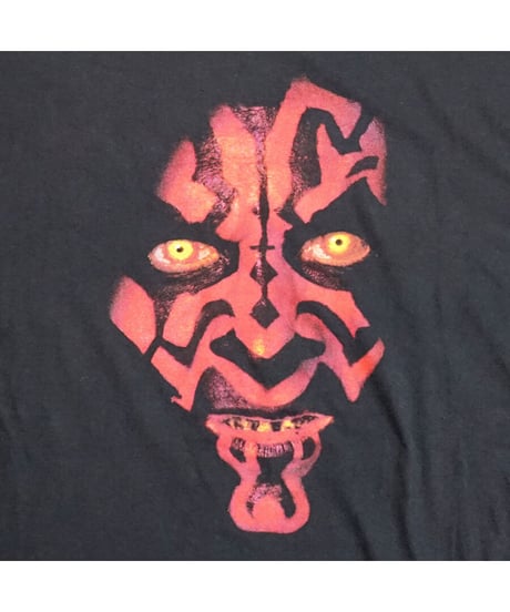 【 VINTAGE STAR WARS “DARTH MAUL TEE” / BLACK】  ヴィンテージ スターウォーズ "ダースモール" TEE / XL