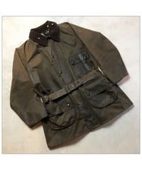 【 90's BARBOUR SOLWAY ZIPPER / OLIVE 】 90年代  バブアー  ソルウェイジッパー   / オリーブ 44