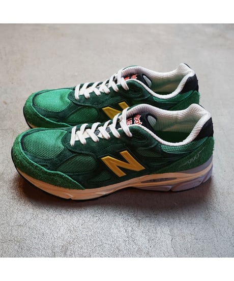 【 MADE IN USA  NEW BALANCE "M990 GG3" / GREEN×YELLOW 】アメリカ製 ニューバランス "M990 GG3" / グリーン×イエロー