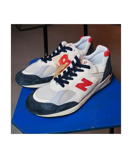 【 MADE IN USA  NEW BALANCE "M990 TA2" / IVORY×NAVY 】アメリカ製 ニューバランス "M990 TA2" / アイボリー×ネイビー