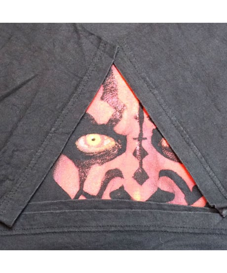 【 VINTAGE STAR WARS “DARTH MAUL TEE” / BLACK】  ヴィンテージ スターウォーズ "ダースモール" TEE / XL