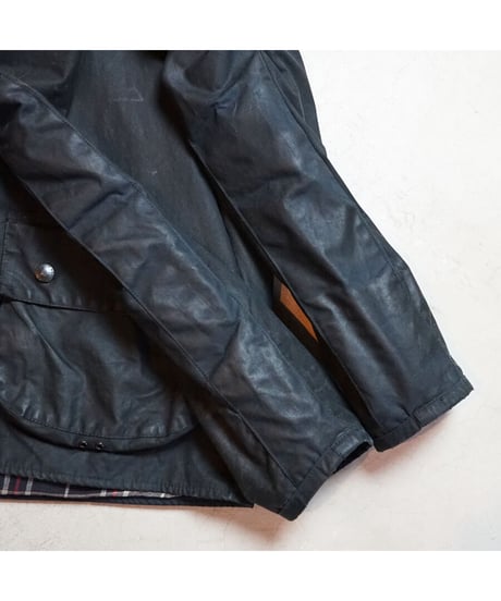 【 '96 BARBOUR BEAUFORT / NAVY 】 96年製  バブアー 3ワラント  ビューフォート  / ネイビー 46