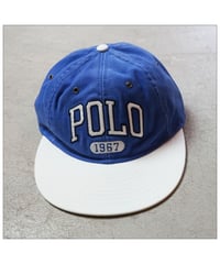 【ほぼ新品】PoloRalphLaurenポロラルフローレン1967ロゴキャップ POLO RALPH LAUREN ＂TWILL BALL CAP / 1967＂ / P