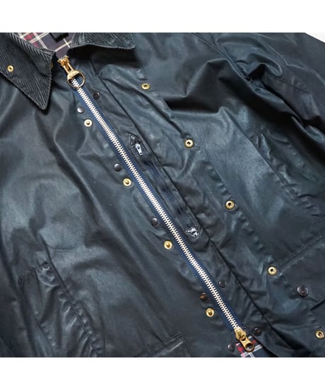 【 '96 BARBOUR BEAUFORT / NAVY 】 96年製  バブアー 3ワラント  ビューフォート  / ネイビー 46