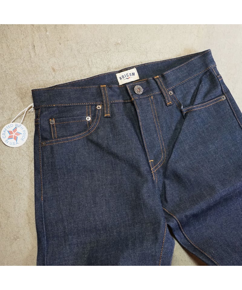 DEAD STOCK MADE IN USA ROICOM 5 POCKET SELVED DEAD STOCK MADE IN USA ROICOM 5 POCKET SELVED