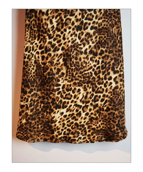 【 OBLADA “LEOPARD SKIRT” / LEOPARD】 オブラダ “レオパード スカート” / レオパード