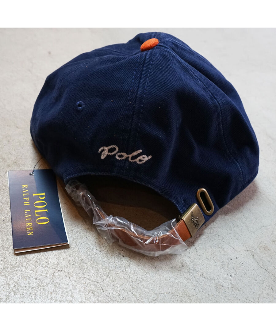 POLO RALPH LAUREN ＂TWILL BALL CAP / RL＂ / NAV