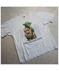 【 VINTAGE STAR WARS “YODA TEE” / GRAY】  ヴィンテージ スターウォーズ "ヨーダ" TEE / XL