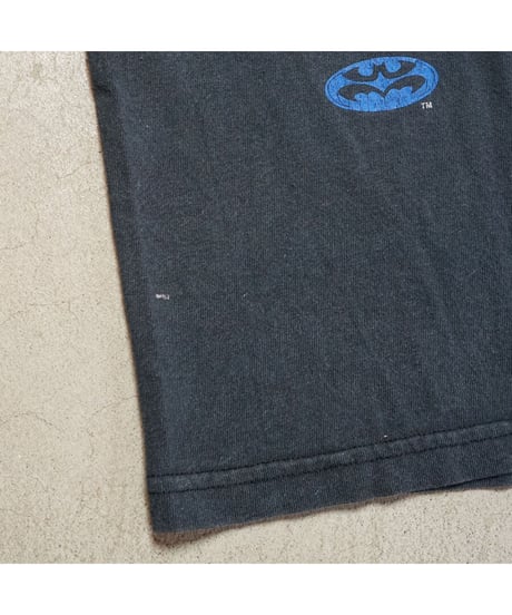 【 VINTAGE “BATMAN TEE” / BLACK 】  ヴィンテージ "バットマン" TEE / XL相当