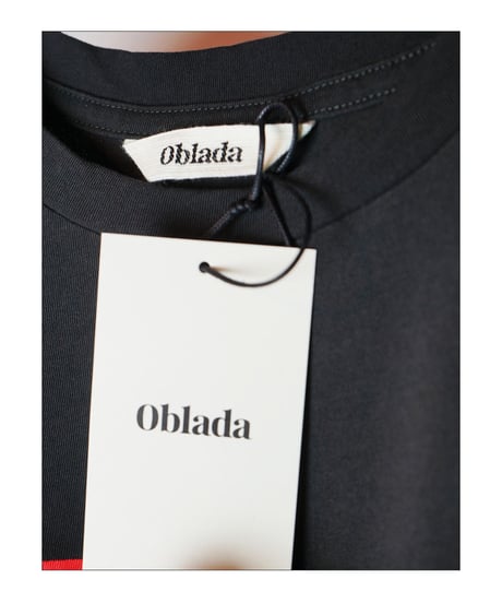 【 OBLADA “BDA MOTORCYCLE TEE” / BLACK 】 オブラダ “モーターサイクルTEE” / ブラック